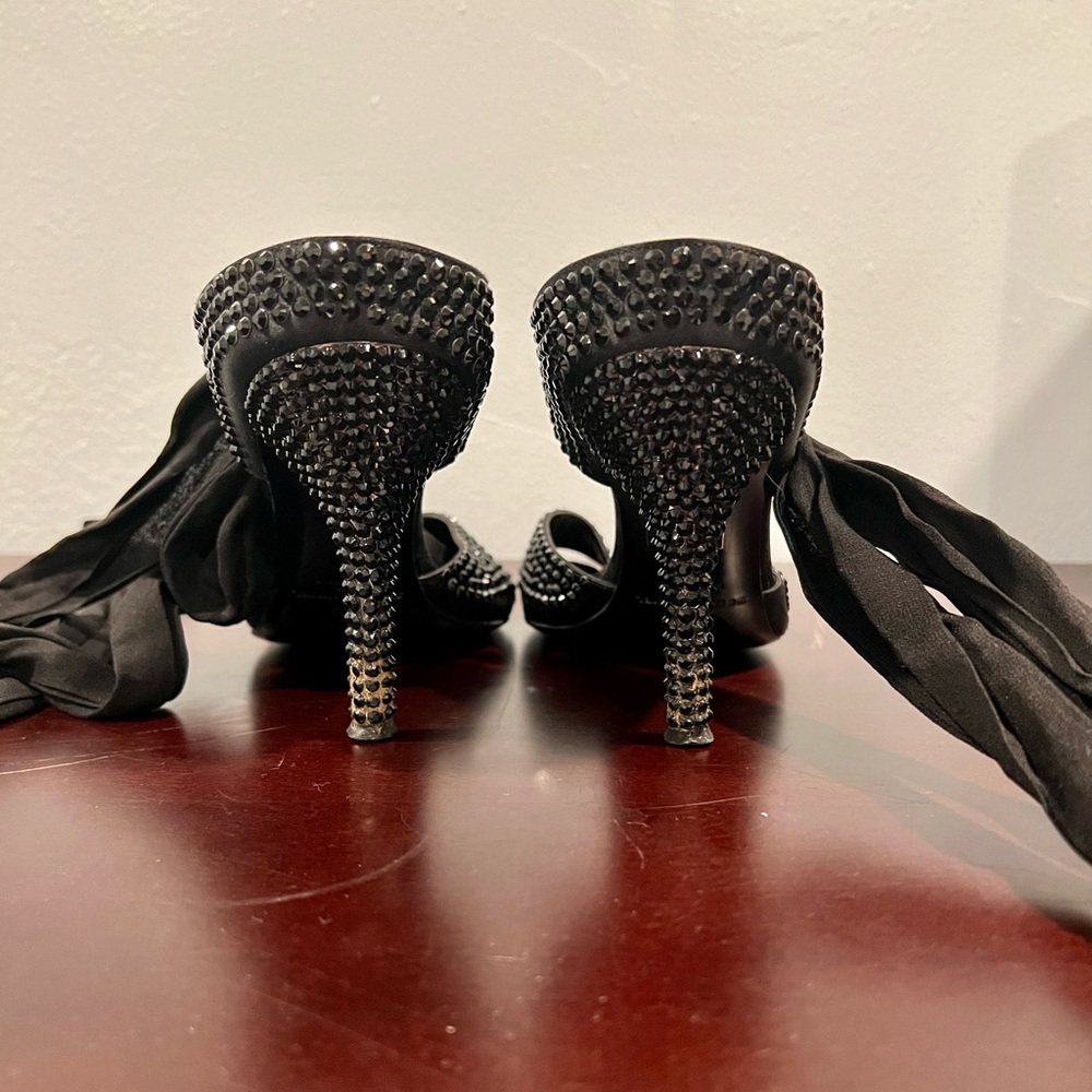 Designer Rhinestone Heels - Picture 7 of 8
